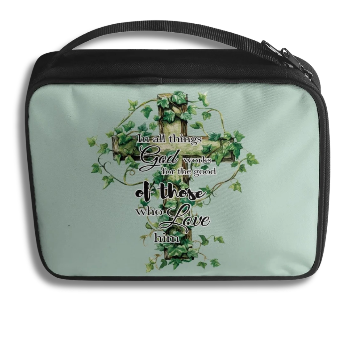 Faith-inspired Bible Carry Bag design