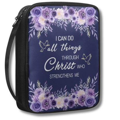 Faith-inspired Bible Carry Bag design