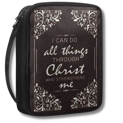 In All Things God Works for the Good - Ivy Cross Bible Carry Bag
