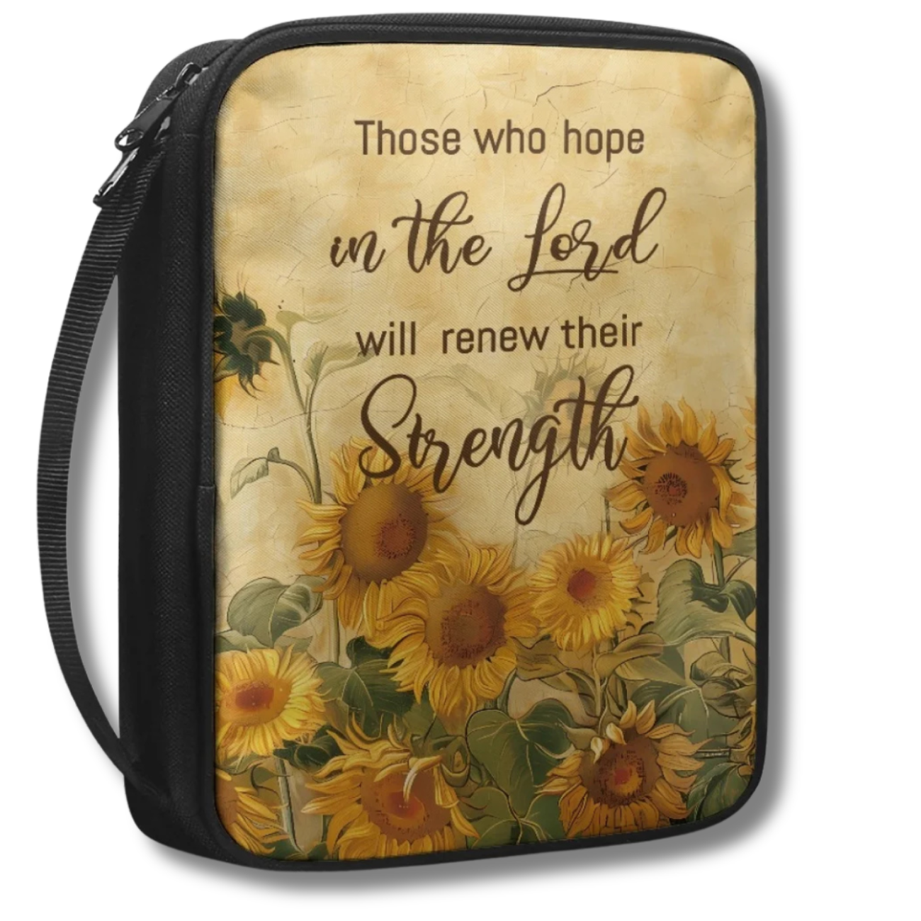 Faith-inspired Bible Carry Bag design