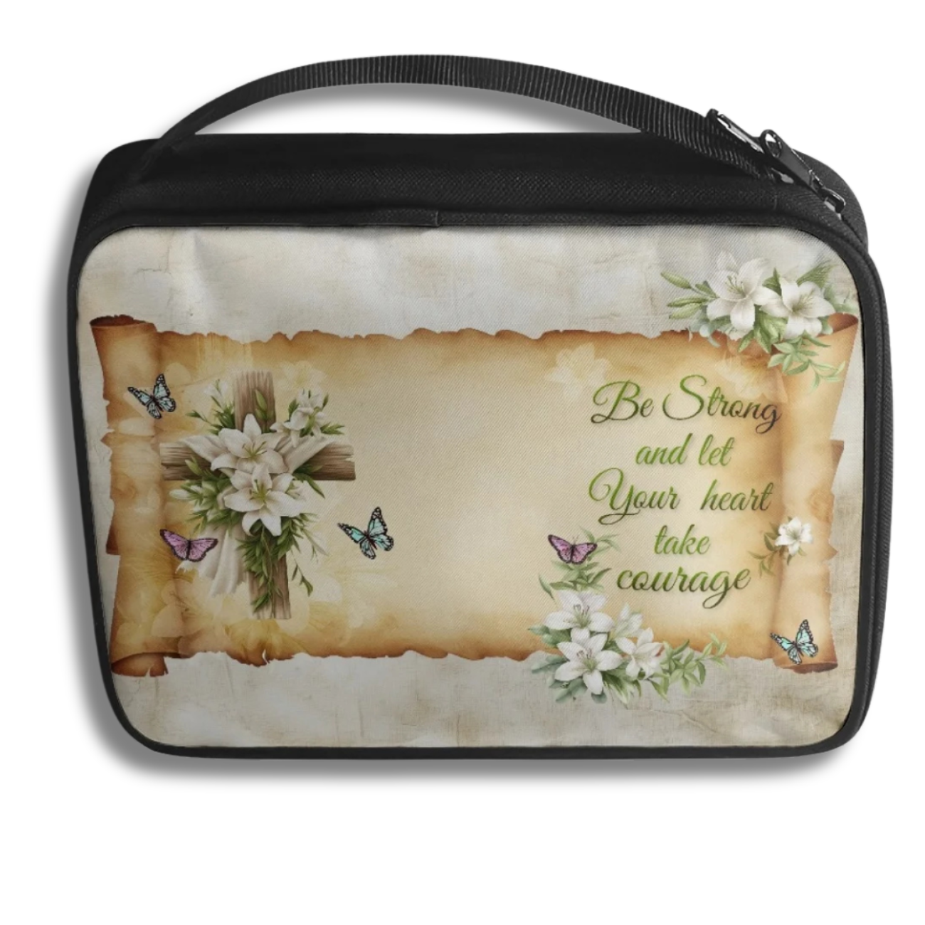 Faith-inspired Bible Carry Bag design