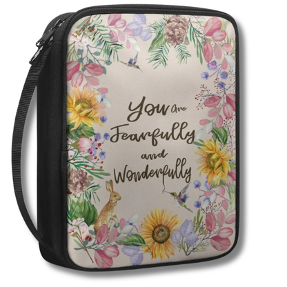 Be Strong and Let Your Heart Take Courage - Bible Carry Bag